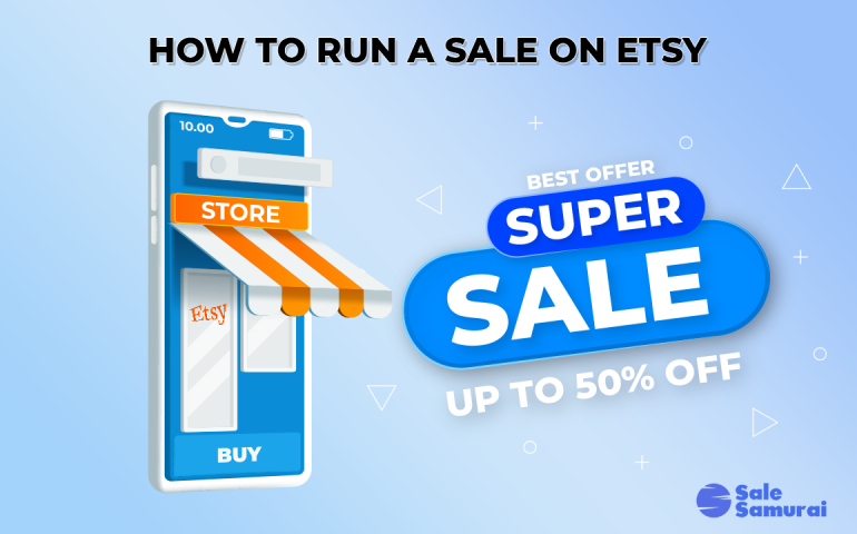 how to run a sale on etsy