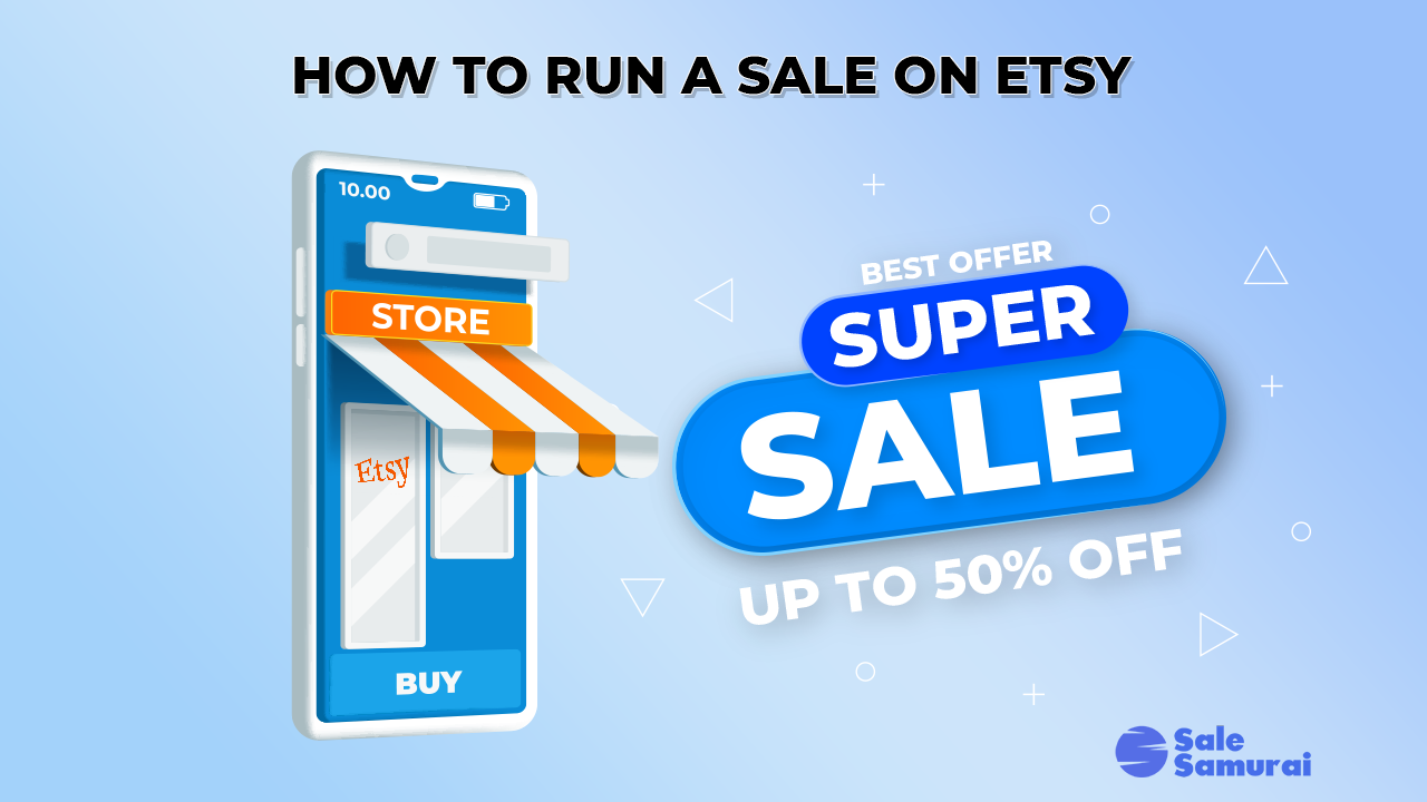 how to run a sale on etsy
