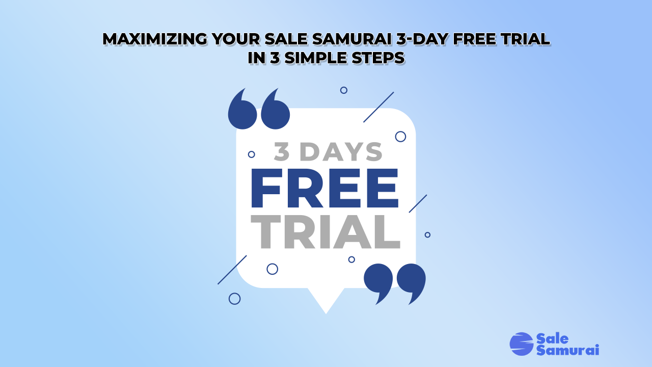 sale samurai free trial