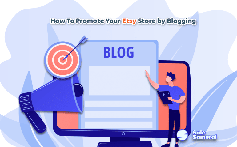 promote etsy store blogging