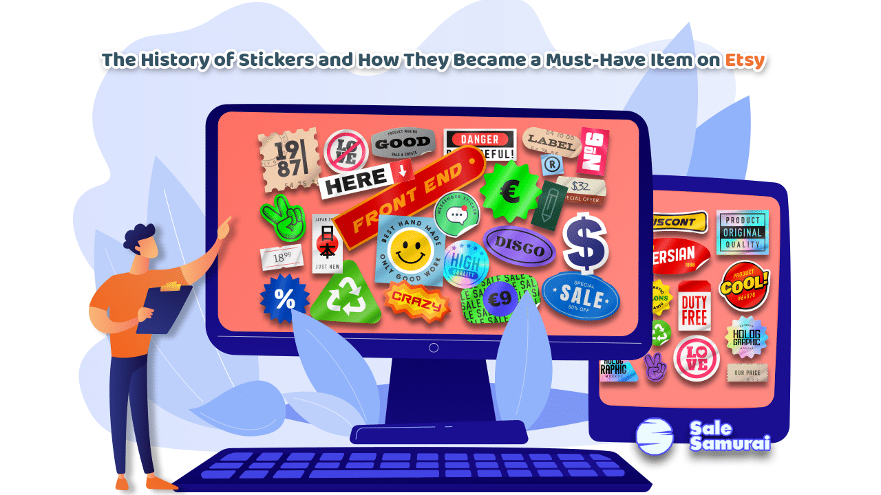 stickers on etsy