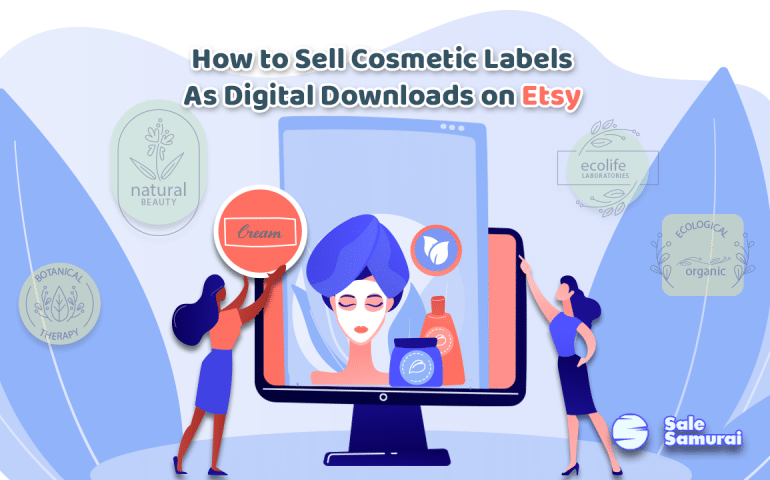 cosmetics labels etsy