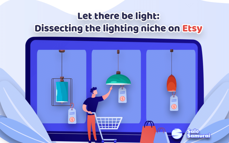 lighting niche on etsy